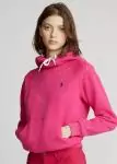 promos sweat ralph lauren femme sweat capuche en coton pastel tie dye rose